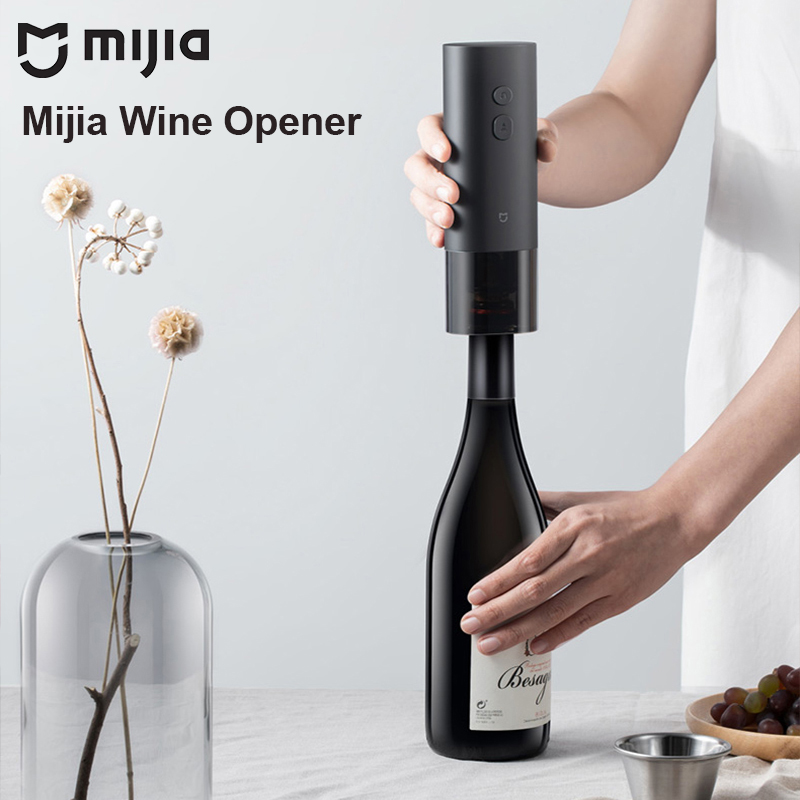 Wine Opener Electric - Ouvre-bouteille électrique MIJIA, coupe-capsule - Ouvre-bouchons