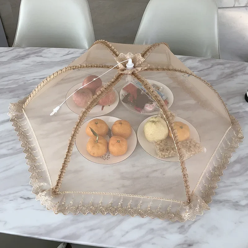 Kitchen Appliances Table - Tente pliante en maille pour aliments,