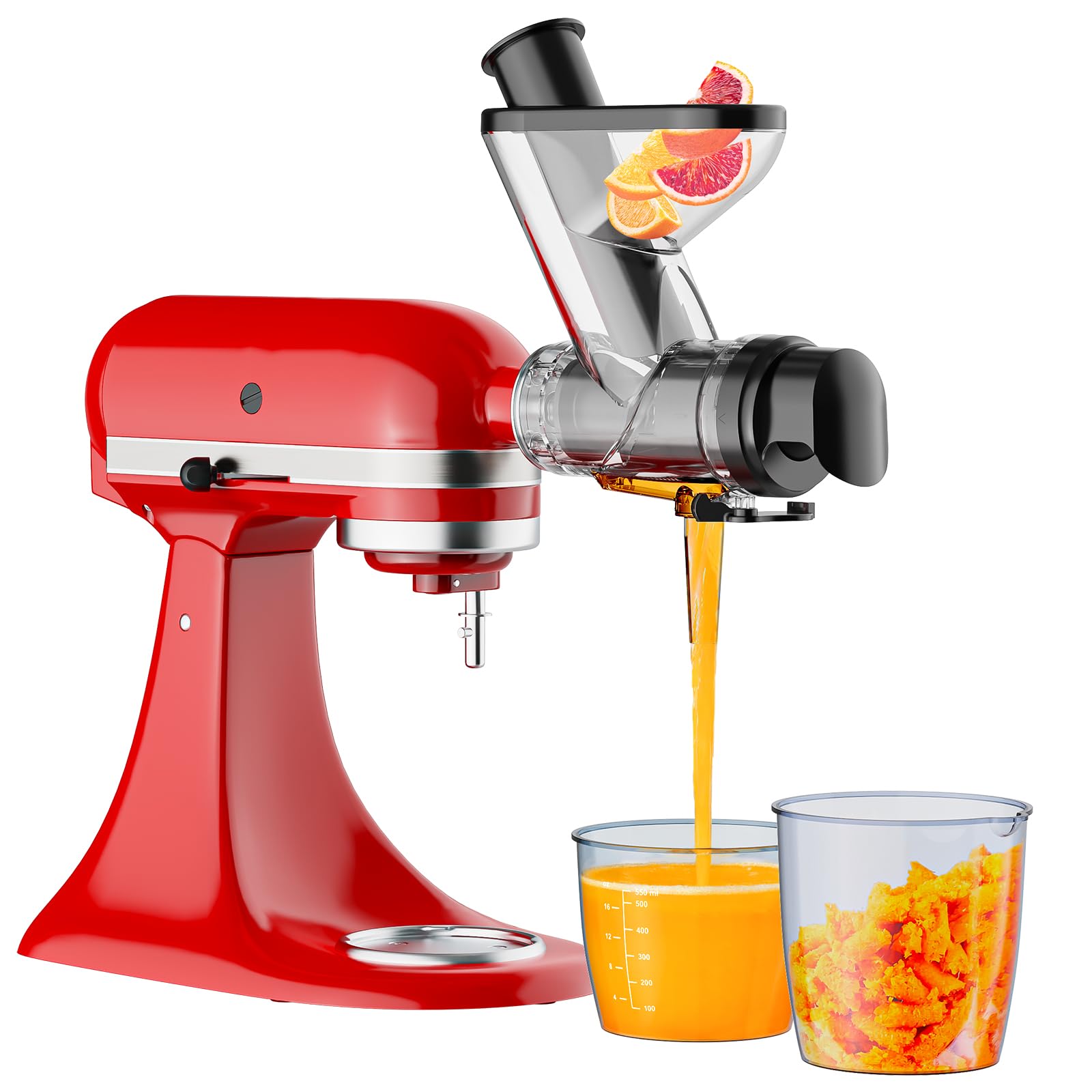 Juicer Cold Press Slow - Accessoire de presse-agrumes à mastication pour