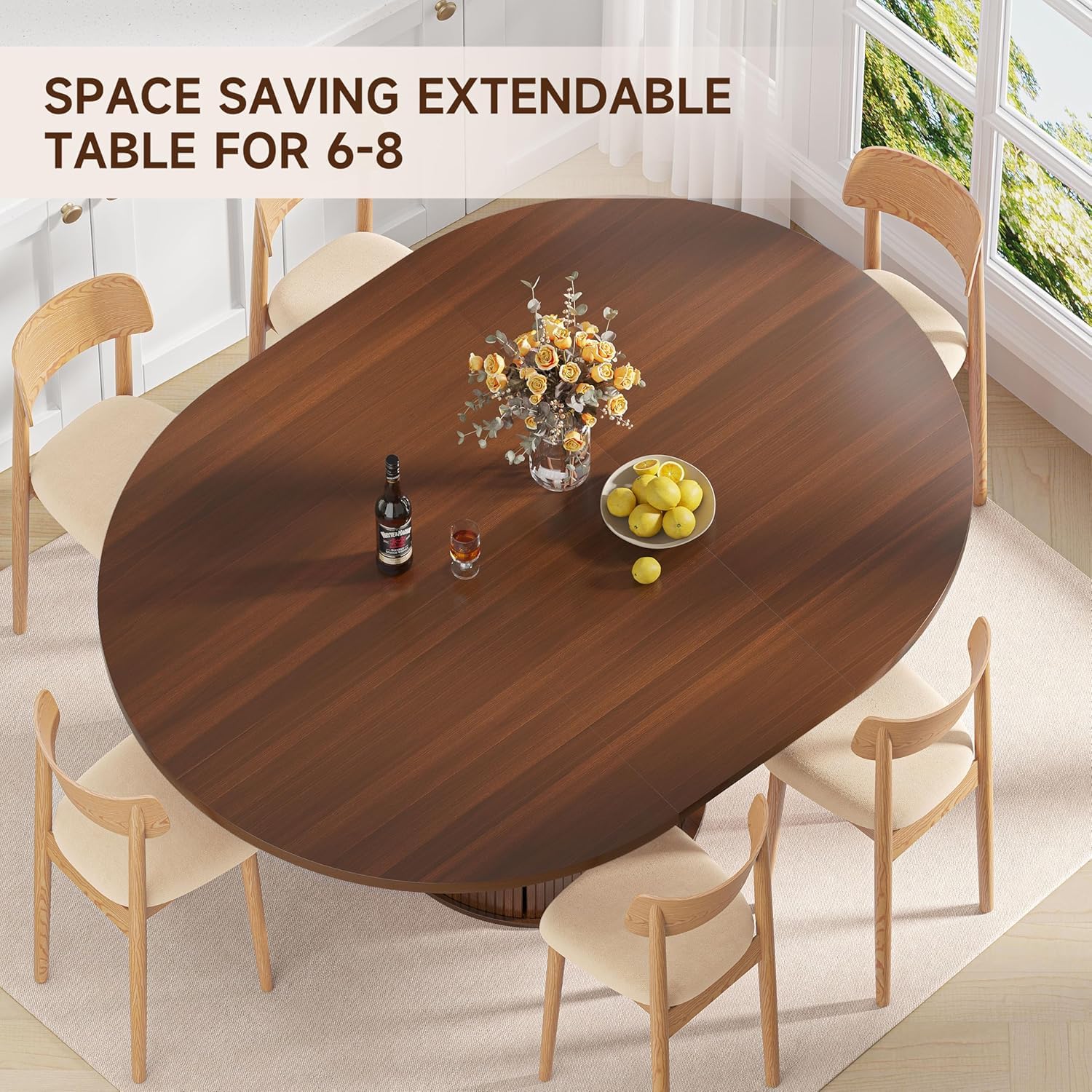 Table à manger ronde extensibl - Kitchen Appliances Table avis et prix
