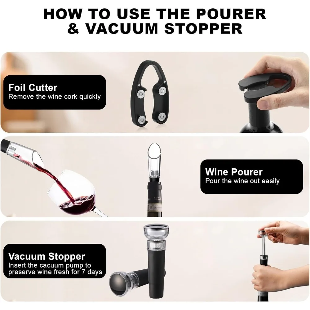 Ensemble d'ouvre-bouteille de  - Wine Opener Electric avis et prix