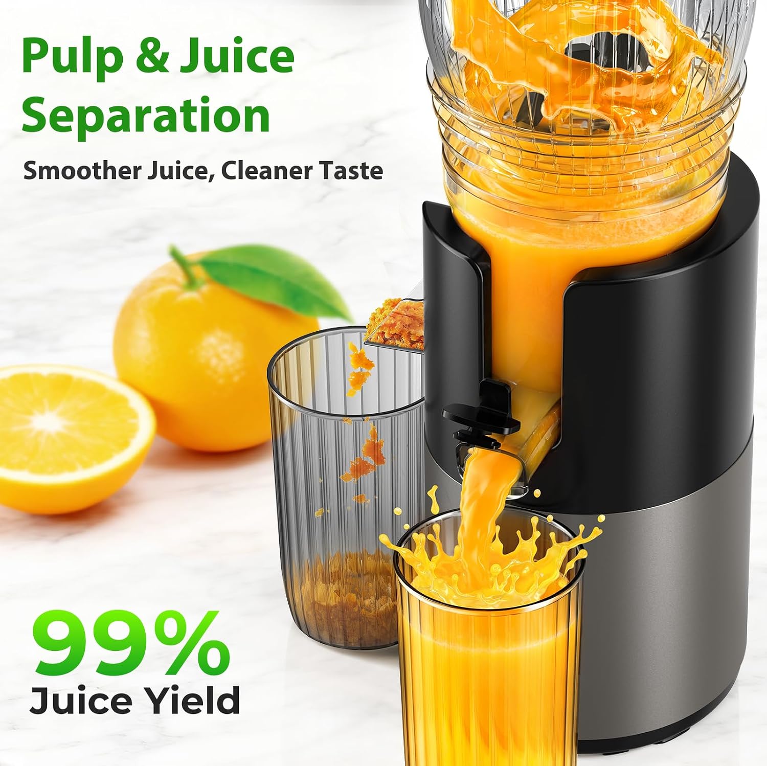 Extracteur de jus à froid à ma - Juicer Cold Press Slow avis et prix