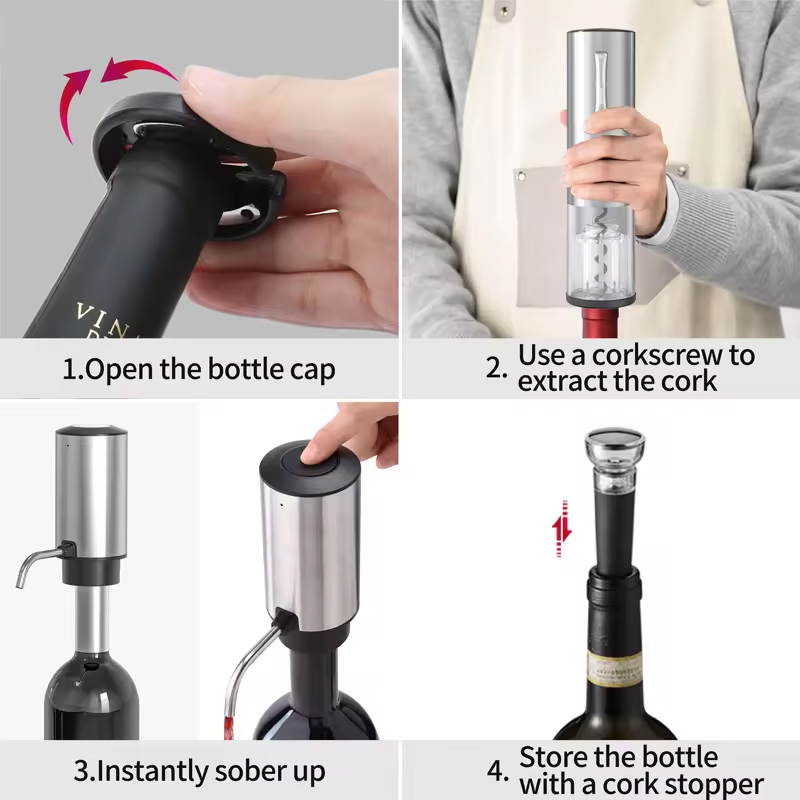 Ouvre-bouteille électrique Rec - Wine Opener Electric avis et prix