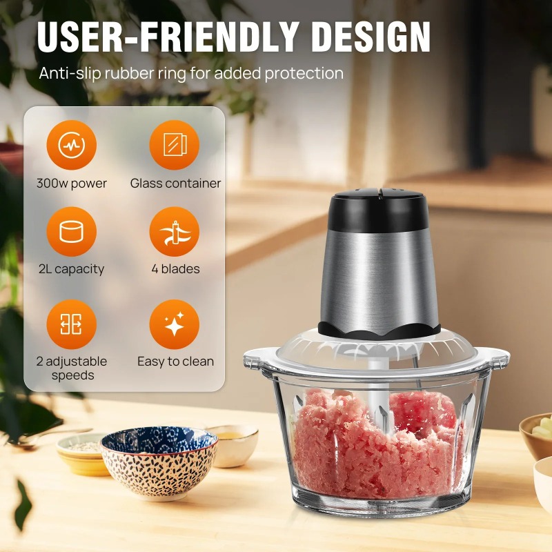Hachoir à viande électrique 2L - Meat Grinder Attachment avis et prix