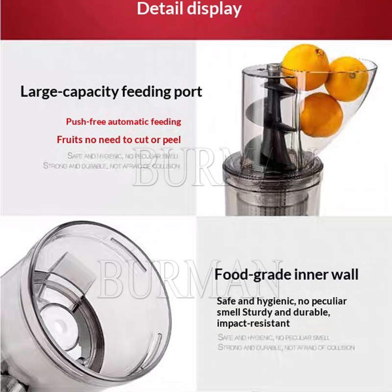 Extracteur de jus à masticatio - Juicer Cold Press Slow avis et prix