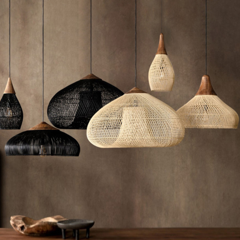 Plafonnier LED en Rotin Fait à - Kitchen Appliances Table avis et prix