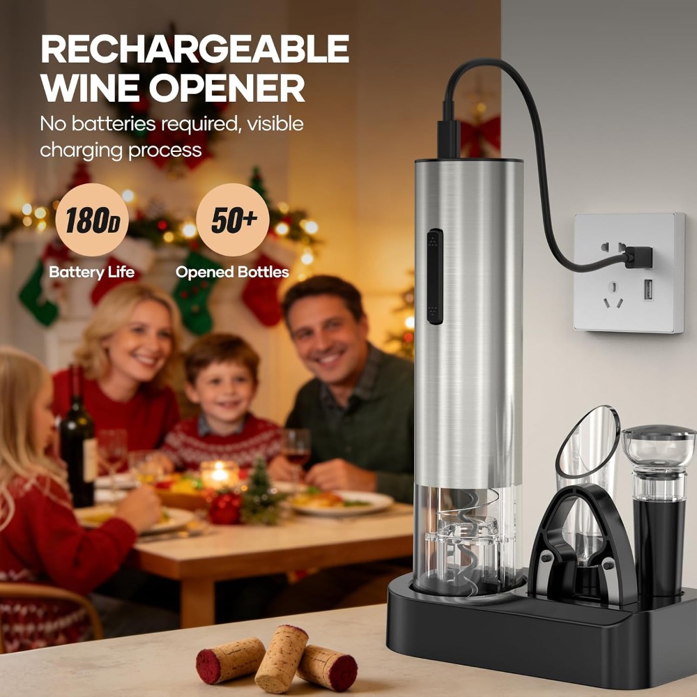 Ouvre-bouteille électrique rec - Wine Opener Electric avis et prix