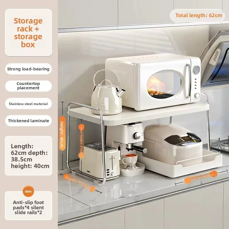 Étagère pour four à micro-onde - Kitchen Appliances Countertop avis et prix